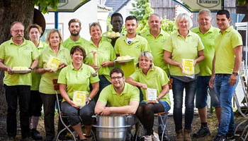 Das TEam im Gasthaus Lindenhof in Neustadt bei Coburg