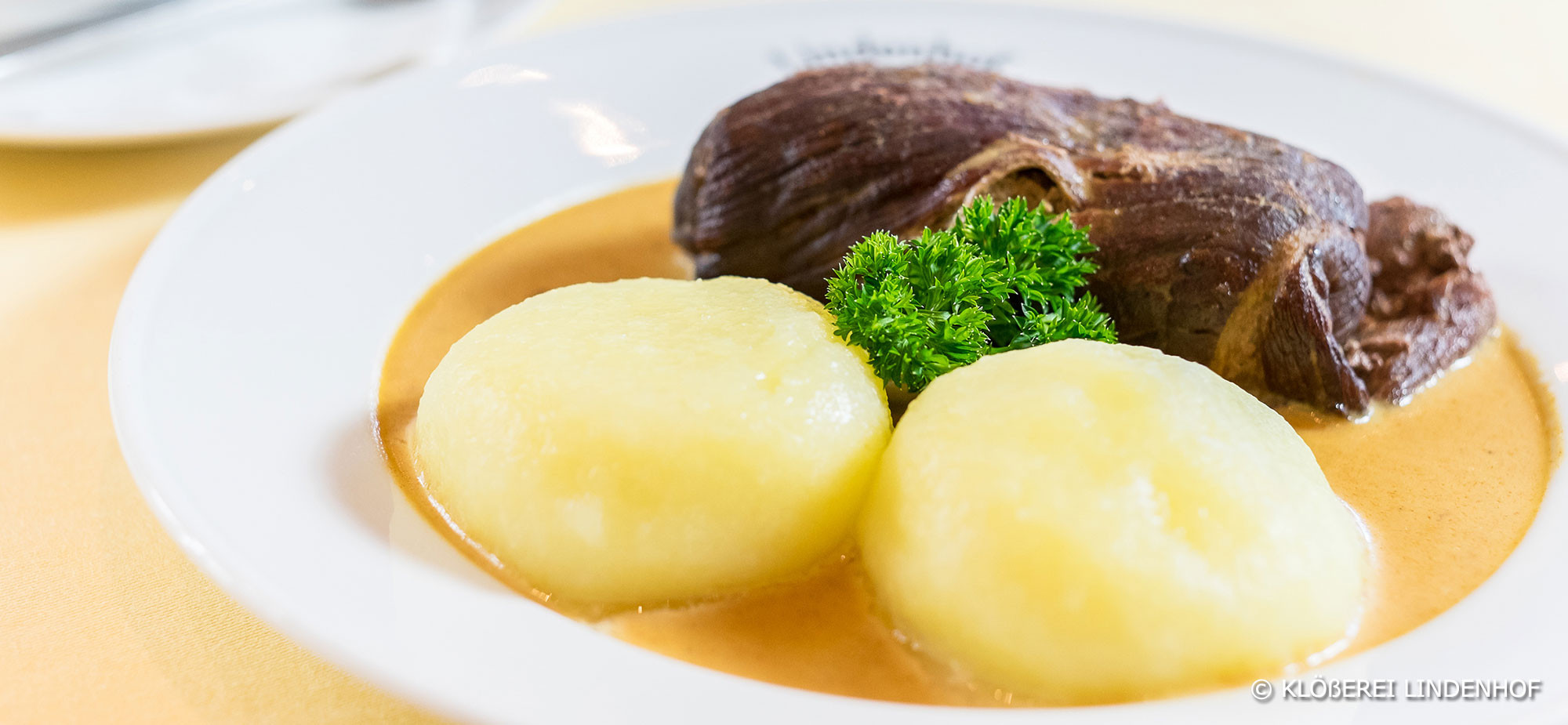 roulade, klöße, sauerbraten, fränkisches essen, gasthaus, neustadt, coburg